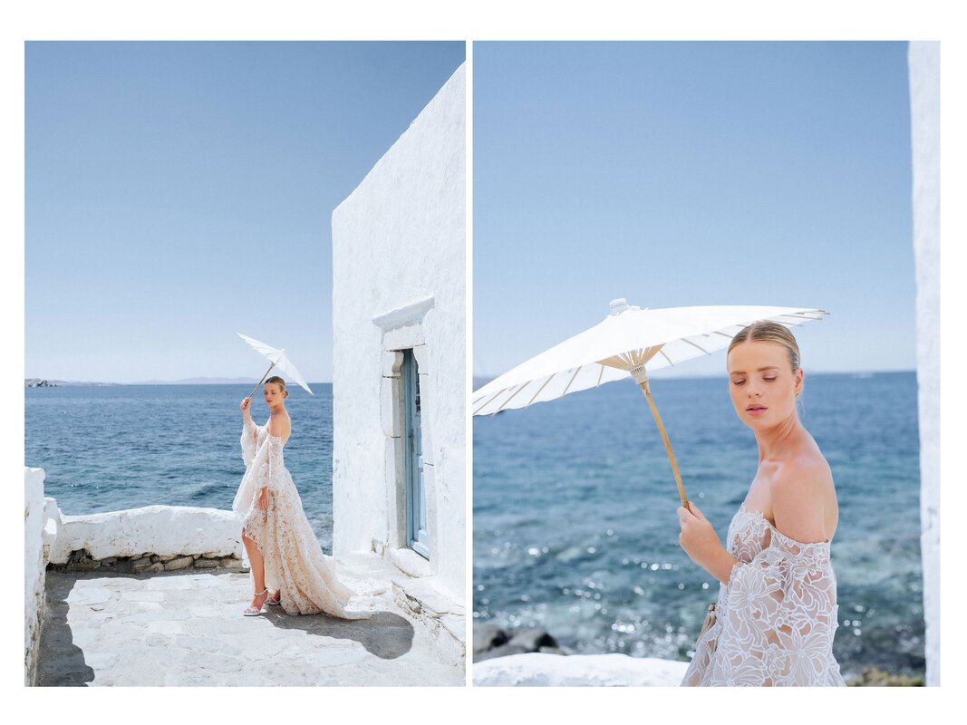 mykonos weddings.com bridal tips accessories