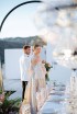 Mykonos luxury elopement - style shoot at Mykonos Riviera