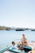 Mykonos luxury elopement - style shoot at Mykonos Riviera